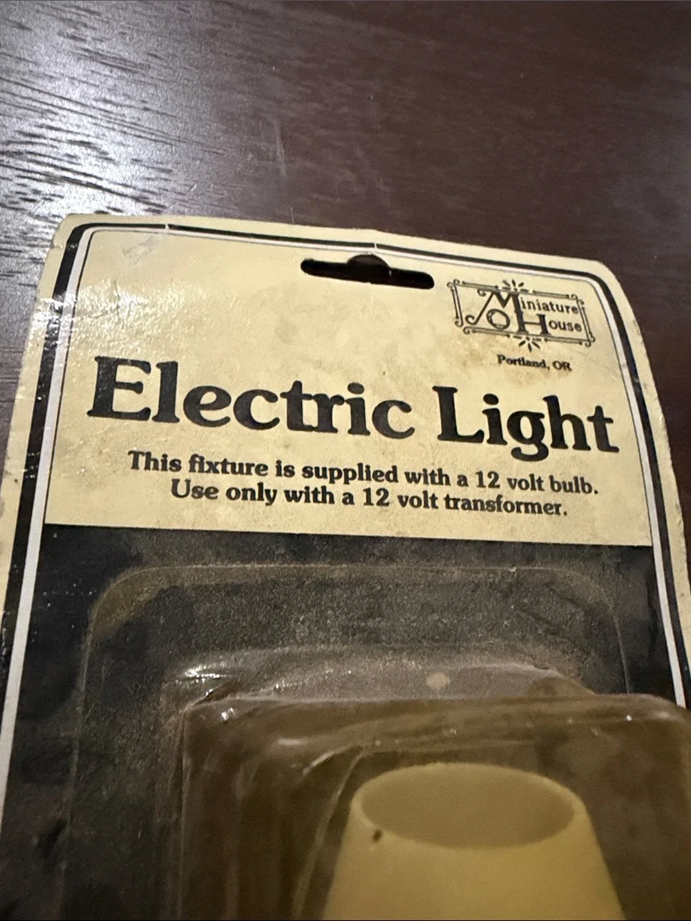 Electric Light - Cream Mini Table Lamp